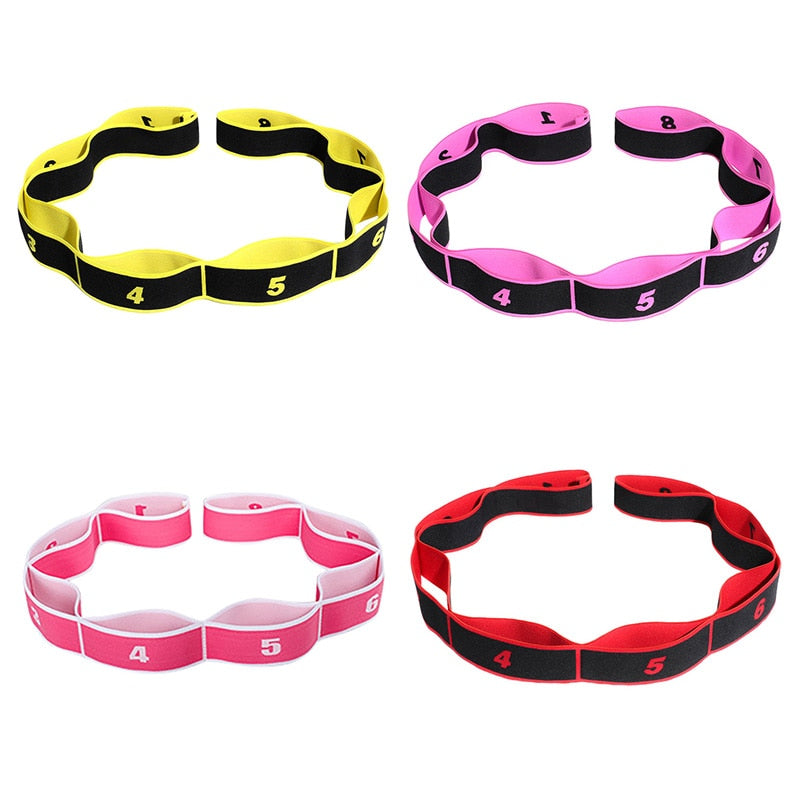 8 Loops Yoga Stretch Strap