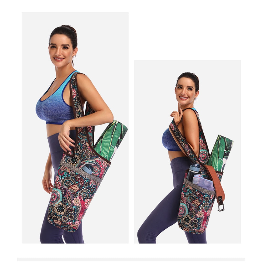 Canvas Yoga Mat Bag