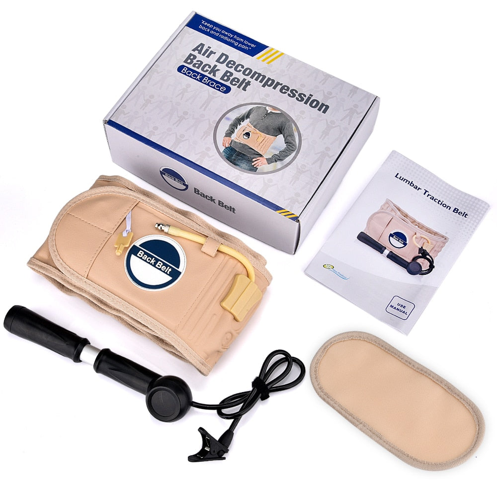 Air Decompression Lumbar Belt
