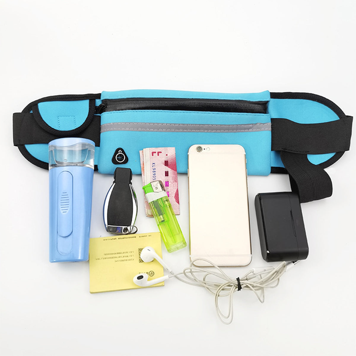 Running Waist Bag with Bottle Holder