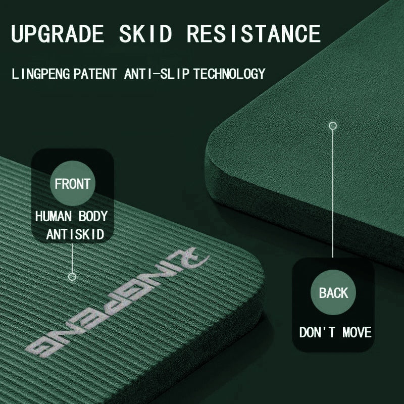 Extra Thick Exercise Yoga Mat - Extra Large!