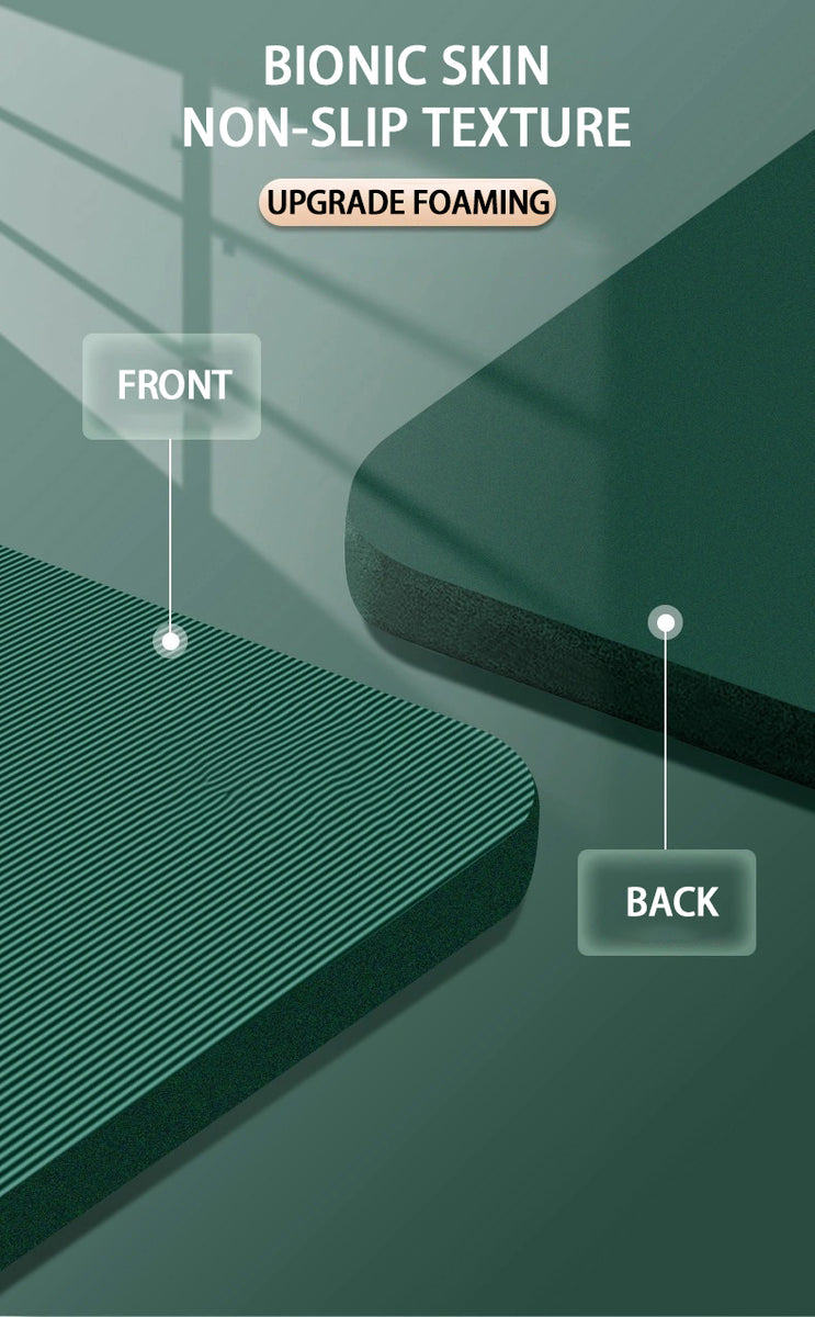 Extra Thick Exercise Yoga Mat - Extra Large!