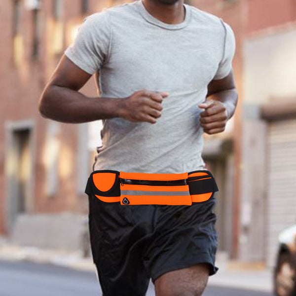 Running Waist Bag with Bottle Holder