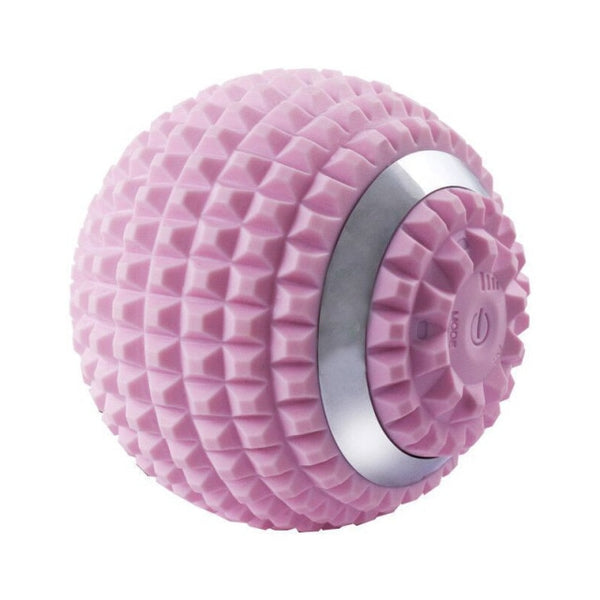 Electric Massage Yoga Ball 4-Speed Vibrating Massage Ball USB Rechargeable Massage Roller Training Yoga Fitness Foam Roller