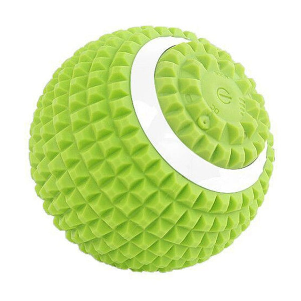 Electric Massage Yoga Ball 4-Speed Vibrating Massage Ball USB Rechargeable Massage Roller Training Yoga Fitness Foam Roller