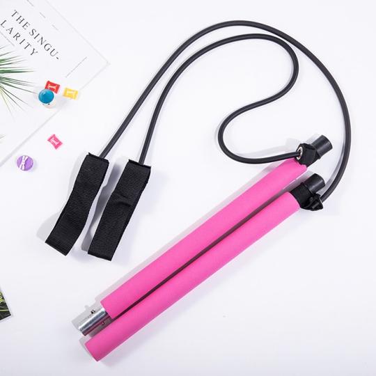 Pilates Stick Yoga Pilates Bar Portable Resistance Bands Exercise Toning Bar