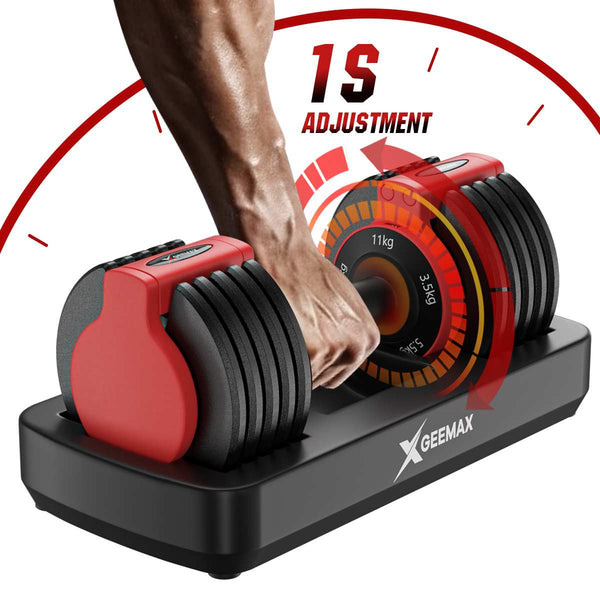 25LBS 5 IN 1 Adjustable Dumbbell Gym Weights for Fitness & Workout