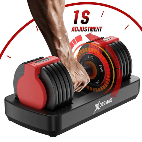 25LBS 5 IN 1 Adjustable Dumbbell Gym Weights for Fitness & Workout