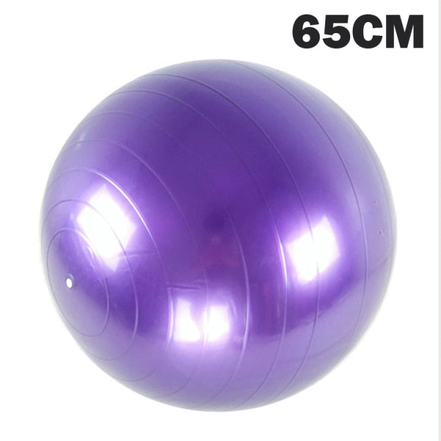 Sport Yoga Balls Gym Fitball Exercise Pilates Workout Fitness Balance Ball