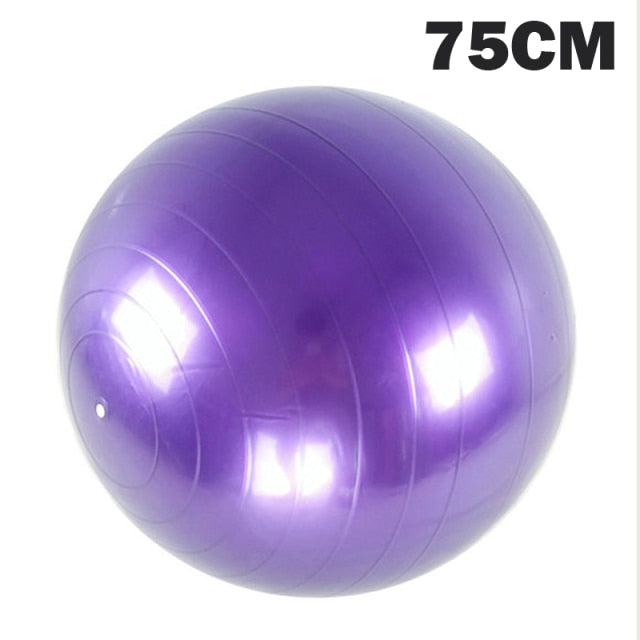 Sport Yoga Balls Gym Fitball Exercise Pilates Workout Fitness Balance Ball