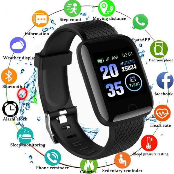 WATERPROOF SMARTWATCH SPORTS TRACKER
