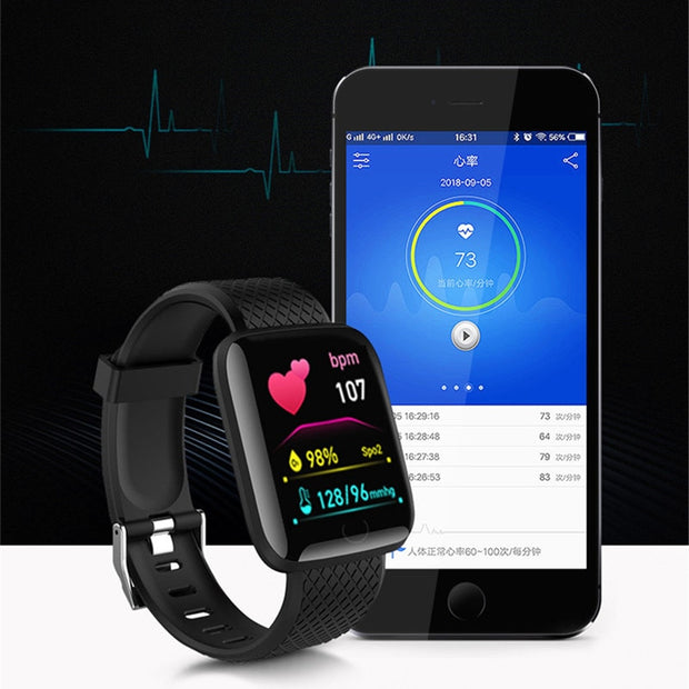 WATERPROOF SMARTWATCH SPORTS TRACKER