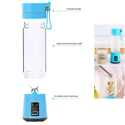 6 Blades Portable Blender