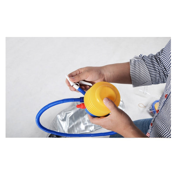 Yoga & Exercise Ball inflator pump with your foot