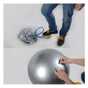 Yoga & Exercise Ball inflator pump with your foot
